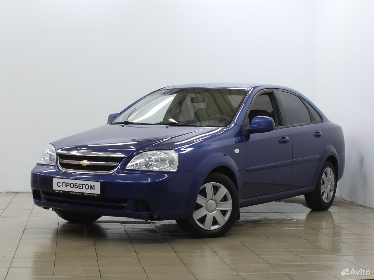 Chevrolet Lacetti синий 2011