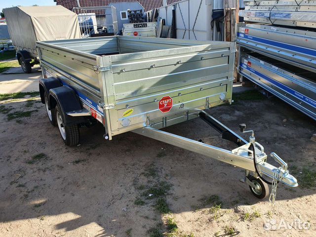 Прицеп 2х осн. 3.0х1.5 Высокий борт Тавиалс