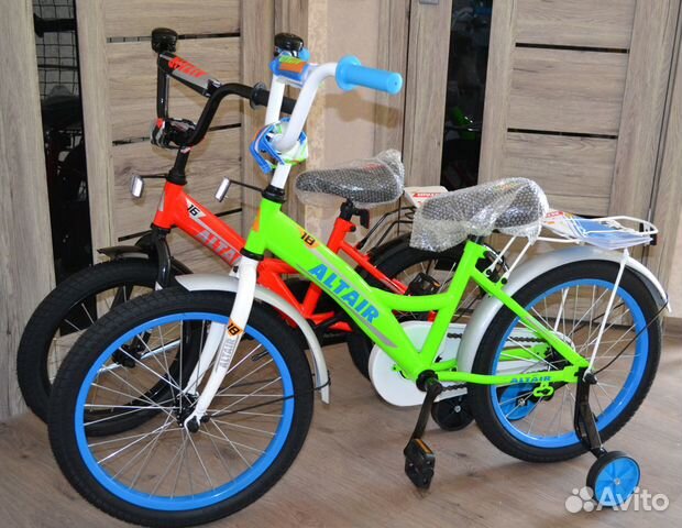 Новый детский велосипед 16
