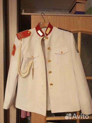 Кадетская форма парадная с аксельбантом