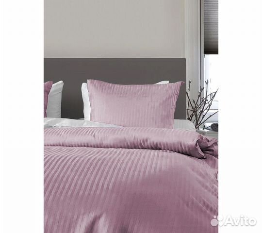 Постельное белье GoodNight Страйп-сатин дуэт (с на