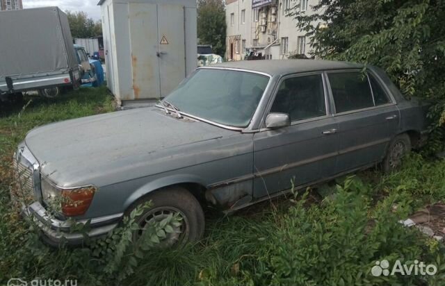 Mercedes-Benz S-класс 2.7 AT, 1977, 100 000 км