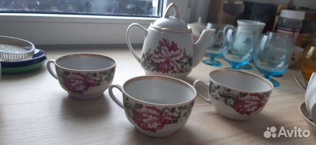 Сервиз чайный, рижский завод, СССР