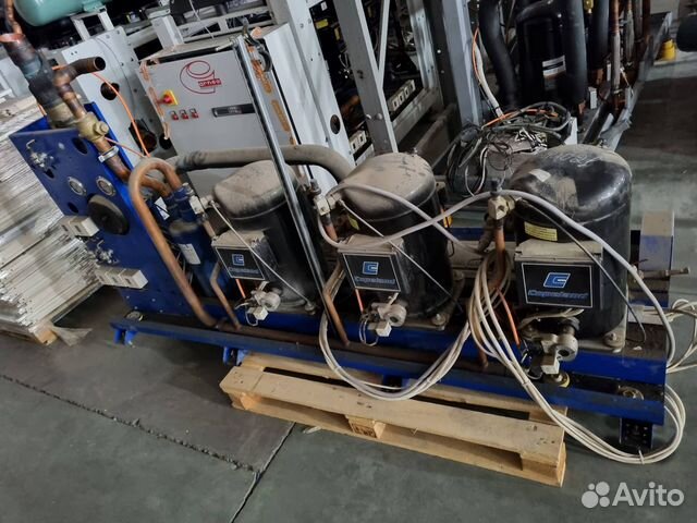 Холодильная централь на 3х Copeland 24 квт