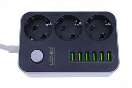 Сетевой фильтр с 6USB ldnio SE363I