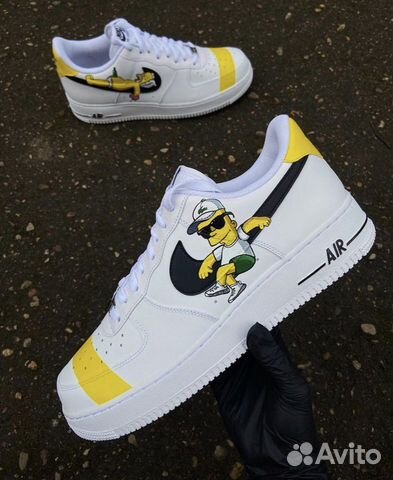 Кастомные кроссовки.Nike Air Force 1