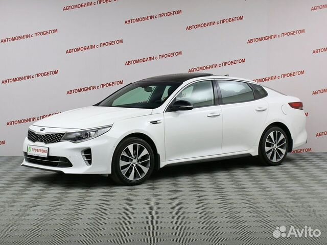 Kia Optima 2018 белая