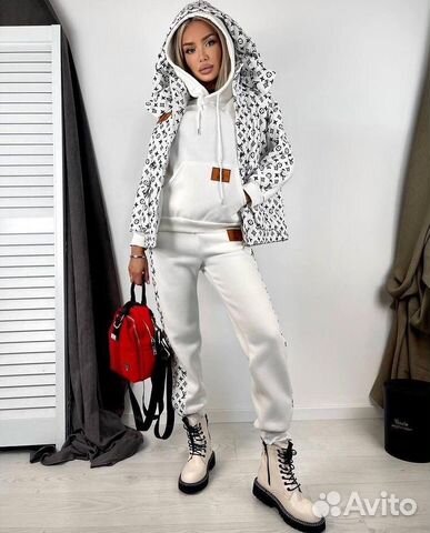 Флисовый костюм женский