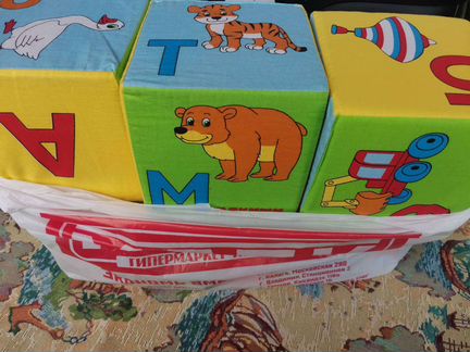 Мягкие кубики мякиши