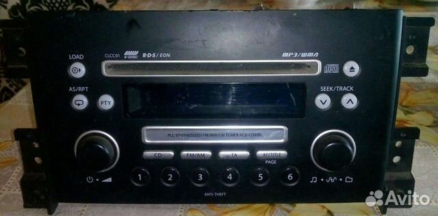 Автомагнитола 2DIN clarion PS-3032D-A Япония 120 W