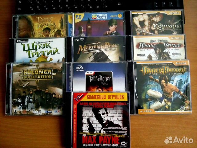 Игры лицензионные на CD И DVD