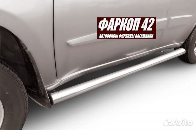 Защита порогов Chery tiggo FL (2013)