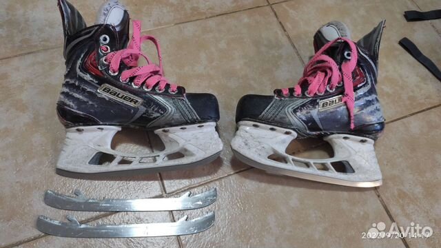 Коньки хоккейные bauer детские