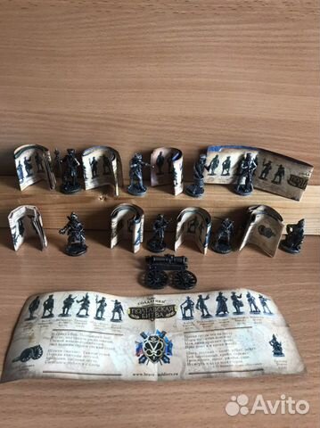 Солдатики Полтавская битва, Жанна, Д’арк, Рим и др