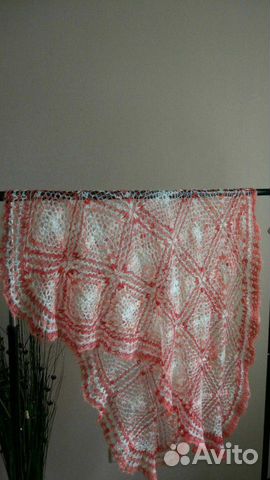 Шаль ажурная новая