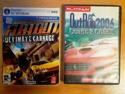 7 дисков с гонками из разных серий