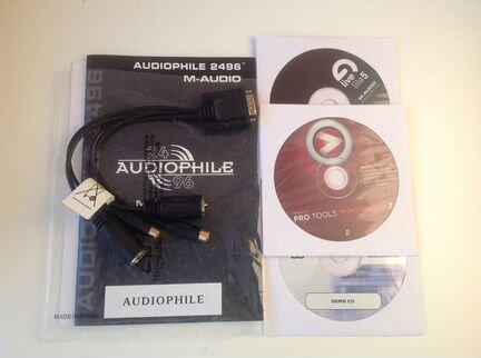 Звуковая карта M-Audio Audiophile 2496