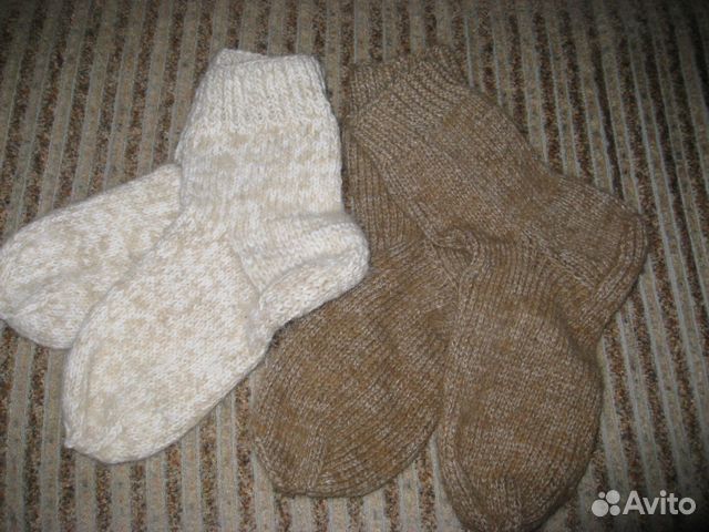 Носки из шерсти алабая любого размера