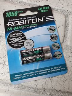 Аккумулятор Ni-MH ааа/ R03 (1050mAh-1.2V) (R)