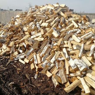 Дрова березовые колотые