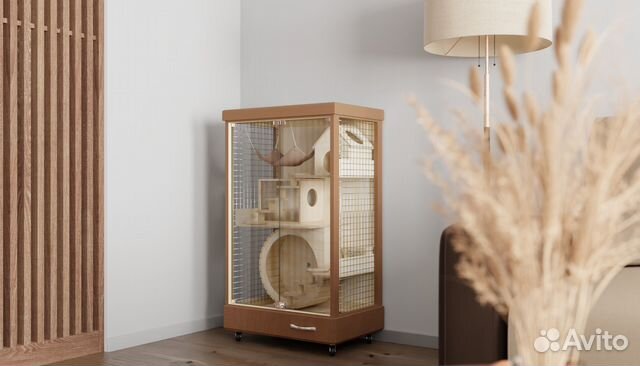 Витрина для шиншилл дегу хорька белки грызунов 3