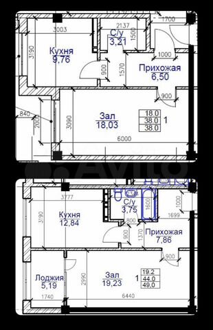 4-к. квартира, 87 м², 6/8 эт.