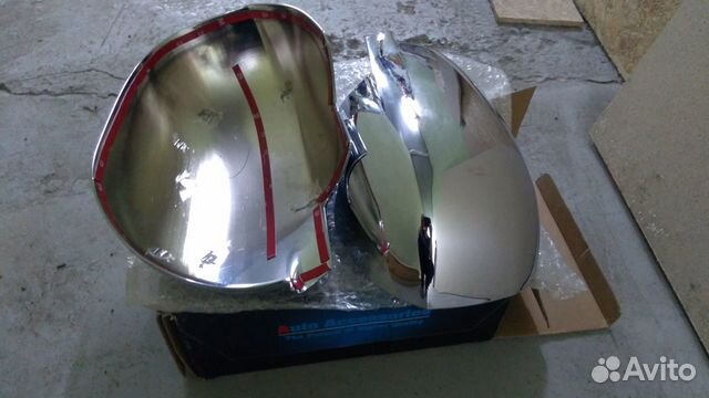 Накладки на зеркала Mitsubishi ASX