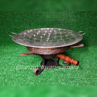 Садж на кованной подставке