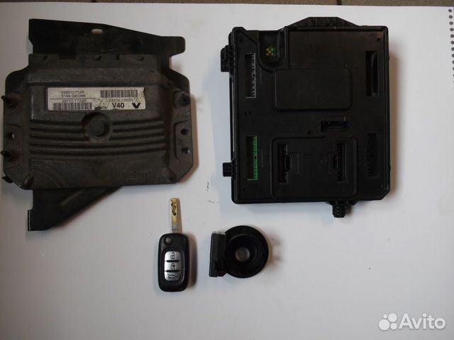 Комплект эбу двигателя мозги 1.6 Рено Флюенс