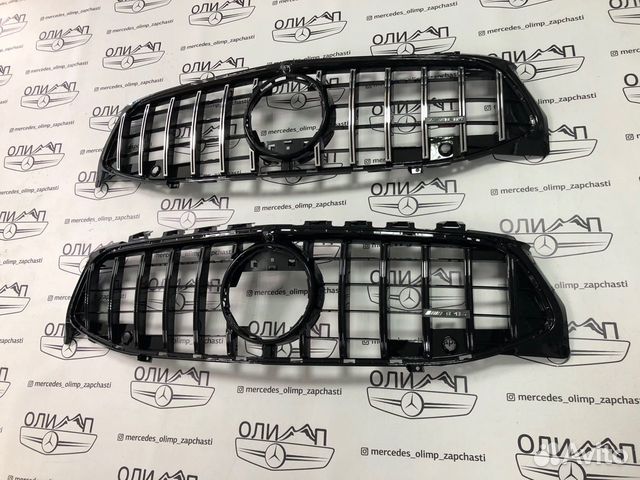 Решетка радиатора на Mercedes CLA W118