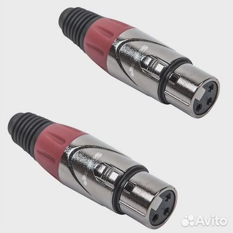 Разъемы на кабель XLR female (мама) Soundking 2 шт