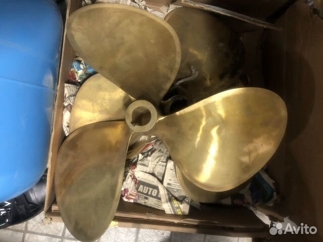 Гребной винт 3х-лопастной 2 шт