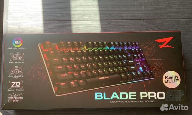 Обзор на клавиатуру zet blade pro kailh blue