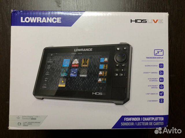 Эхолот Lowrance HDS 9 Live с Active Imaging 3-в-1