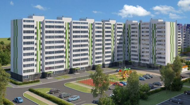 2-к. квартира, 56,2 м², 7/10 эт.