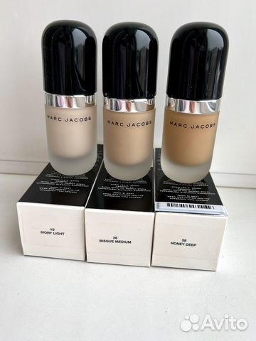 Тональный крем Marc Jacobs и Bobby Brown