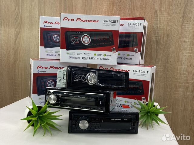 Магнитола 1 Din DV-Pioneer. GB (новая, гарантия)