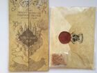 Письмо из Хогвартса и Карта Мародеров с кулоном