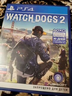 Диск Watch Dogs 2 PS4