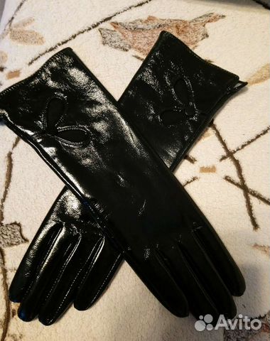 Перчатки женские натуральная кожа