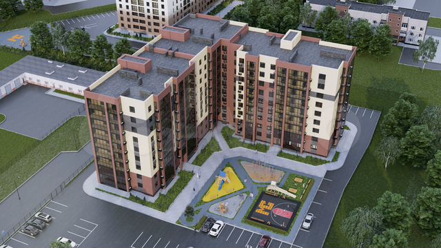 1-к. квартира, 41,7 м², 3/9 эт.