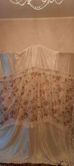 Шторы и тюль с ламбрикеном