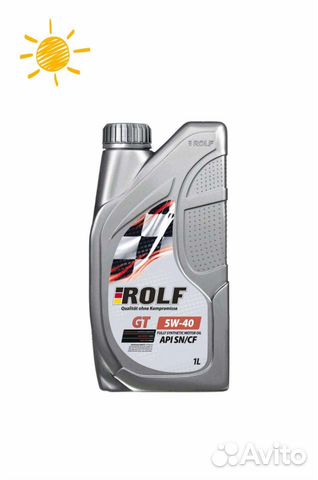 Моторное масло Rolf GT 5w-40