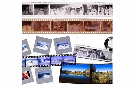 Сканирование негативов, слайдов, диапозитивов