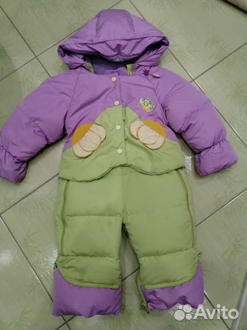 Комбинезон-трансформер, состав пух-перо