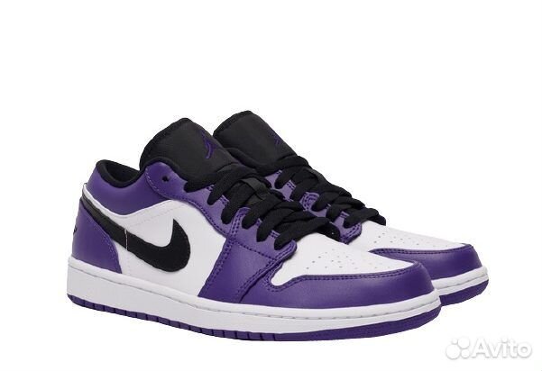 Кроссовки Air Jordan 1 Low Court Purple (36-40)