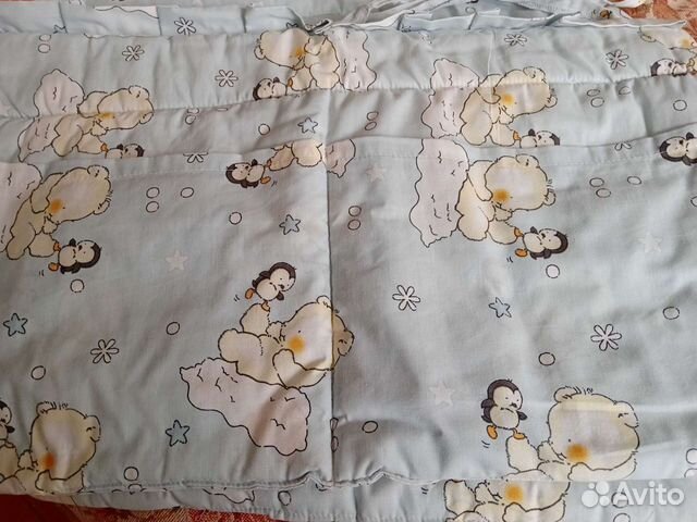 Бортики в детскую кроватку