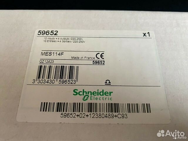 Schneider Electric 59652 sepam модуль