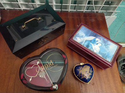 Шкатулки музыкальные и без музыки СССР