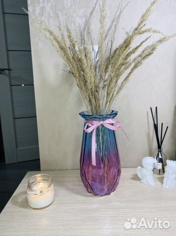 Ваза и сухоцветы